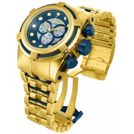 relógio invicta reserve bolt zeus model 12756 gold 18k Menor preço em relógio invicta reserve bolt zeus model 12756 gold 18k