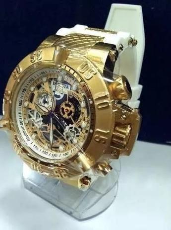 Relogio invicta subaqua skeleton 18528 branco Menor preço em Relogio invicta subaqua skeleton 18528 branco