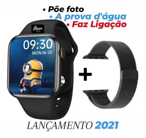 hw16 smartwatch preto