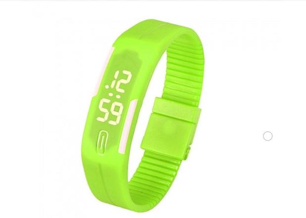Relógio Led Digital Sport Bracelete Pulseira Silicone - Verde - Lelong é ruim? Relógio Led Digital Sport Bracelete Pulseira Silicone - Verde - Lelong é boa?