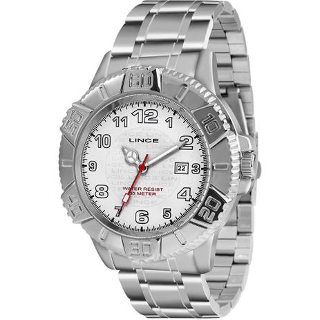 Relógio Lince Masculino Analógico Prata MRM4334LB2SX Menor preço em Relógio Lince Masculino Analógico Prata MRM4334LB2SX