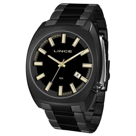 Relógio Lince Masculino Grande Mrn4584s P1px original Casual Black Menor preço em Relógio Lince Masculino Grande Mrn4584s P1px original Casual Black