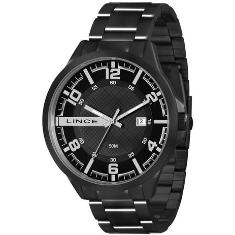 Relógio Lince Masculino Ref: Mrn4271s P2px Casual Black Menor preço em Relógio Lince Masculino Ref: Mrn4271s P2px Casual Black