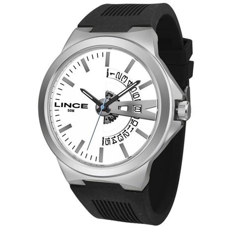 Relógio Lince Masculino Ref: Mrp4577s B1px Casual Prateado Menor preço em Relógio Lince Masculino Ref: Mrp4577s B1px Casual Prateado