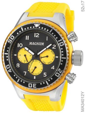 Relogio Magnum Masculino MA34012Y Menor preço em Relogio Magnum Masculino MA34012Y