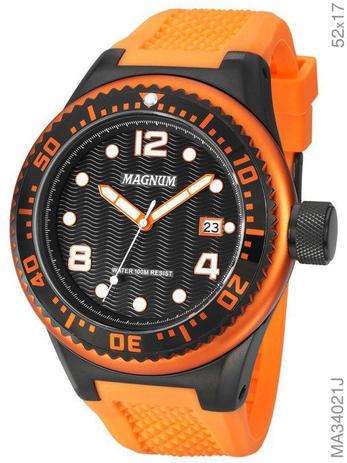 Relógio Magnum Masculino Oversized Ma34021j Menor preço em Relógio Magnum Masculino Oversized Ma34021j