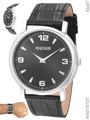 Conheça modelos Magnum com pulseira de couro - Magnum Relógios