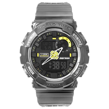 Relogio masculino anadigi mormaii cinza mo19781aa/8y - Relógio Masculino -  Magazine Luiza