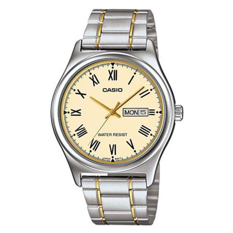 Relógio Masculino Analógico Casio MTP-V006SG-9BUDF - Prata/Dourado - Casio* Menor preço em Relógio Masculino Analógico Casio MTP-V006SG-9BUDF - Prata/Dourado - Casio*