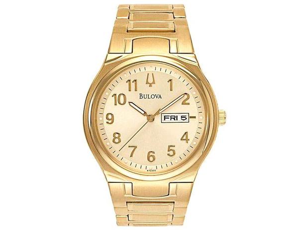 Relógio Masculino Bulova Analógico AH 20024 Q - Dourado