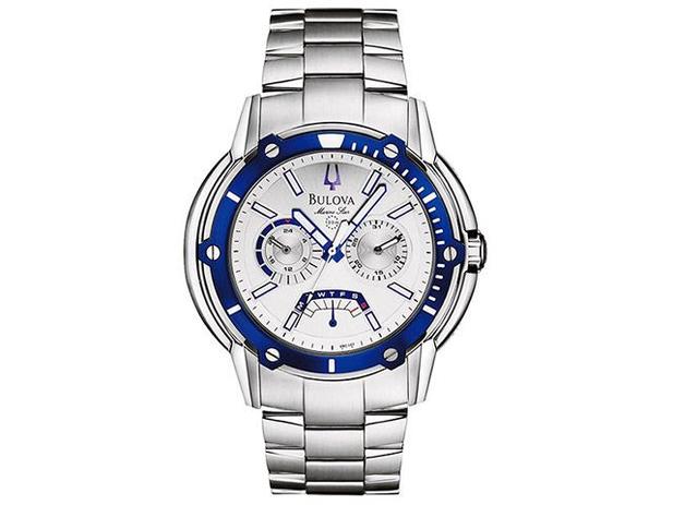 Relógio Masculino Bulova Analógico - Resistente à Água Cronógrafo WB 31069 F