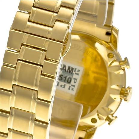 Relógio Masculino Bulova Analógico WB22220H Dourado Menor preço em Relógio Masculino Bulova Analógico WB22220H Dourado