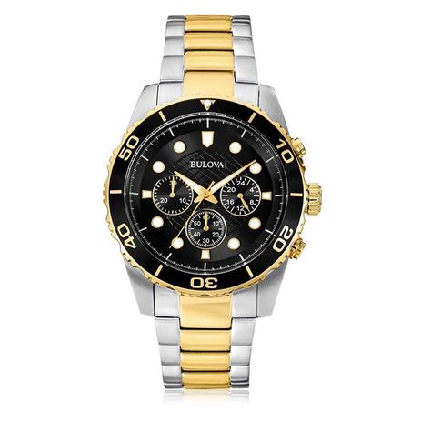 Relógio Masculino Bulova Analógico WB31989P Catraca Giratória Menor preço em Relógio Masculino Bulova Analógico WB31989P Catraca Giratória