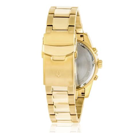 Relógio Masculino Bulova Analógico WB31989Z Dourado Menor preço em Relógio Masculino Bulova Analógico WB31989Z Dourado