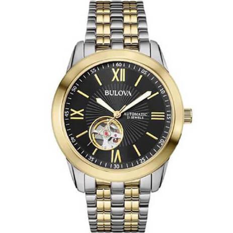 Relógio Masculino Bulova Automatic 21 Jewels WB32004P Aço Misto Menor preço em Relógio Masculino Bulova Automatic 21 Jewels WB32004P Aço Misto