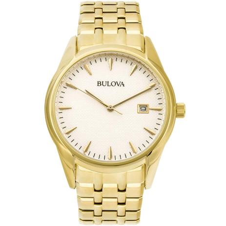 Relógio Masculino Bulova Dress Analógico WB21445H Dourado Menor preço em Relógio Masculino Bulova Dress Analógico WB21445H Dourado