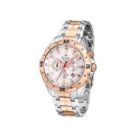 Relógio Masculino Bulova Marine Star Wb31738z - Prata/Rosê | Menor preço  com cupom