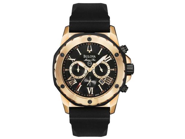 Relógio Masculino Bulova WB 30873 P - Analógico Resistente à Água Cronógrafo