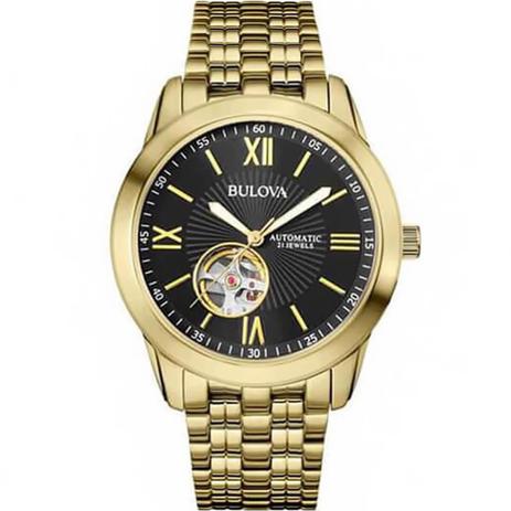 Relógio Masculino Bulova WB32004U Dourado Menor preço em Relógio Masculino Bulova WB32004U Dourado