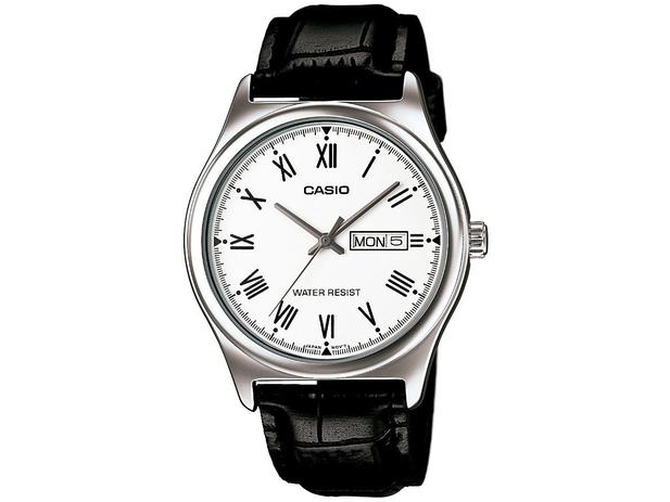 Relógio Masculino Casio Analógico Esportivo - Collection MTP-V006L-7BUDF Preto Menor preço em Relógio Masculino Casio Analógico Esportivo - Collection MTP-V006L-7BUDF Preto