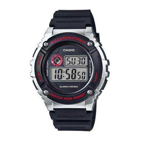 Relógio Masculino Casio Digital Esportivo W-216H-1CVDF - Casio Menor preço em Relógio Masculino Casio Digital Esportivo W-216H-1CVDF - Casio