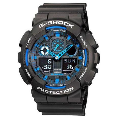 Relogio Masculino Casio G-shock Anadigi - Ga-100-1a2dr Menor preço em Relogio Masculino Casio G-shock Anadigi - Ga-100-1a2dr