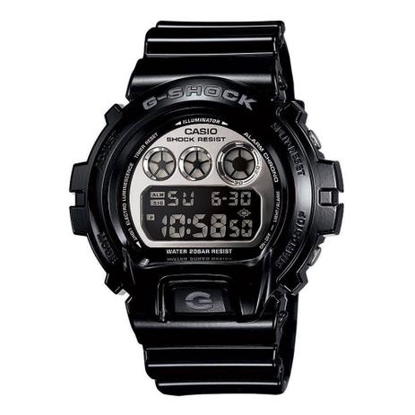 Relógio Masculino Casio G-Shock DW-6900NB-1DR - Preto Menor preço em Relógio Masculino Casio G-Shock DW-6900NB-1DR - Preto