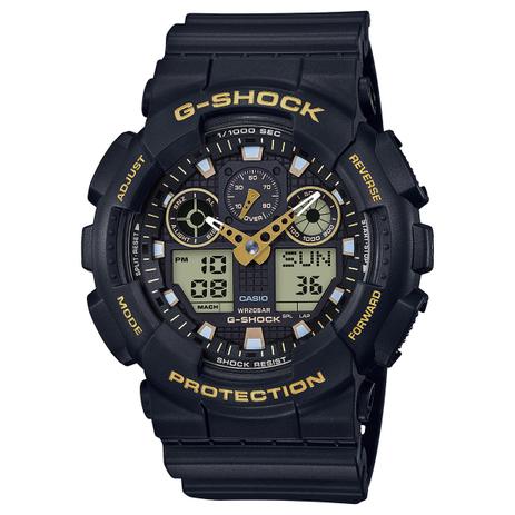 Relógio Masculino Casio G-shock Ga-100gbx-1a9dr - Preto Menor preço em Relógio Masculino Casio G-shock Ga-100gbx-1a9dr - Preto
