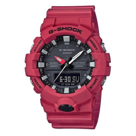 g shock original vermelho