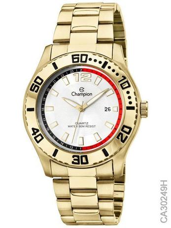 Relógio Masculino Champion Ca30249h Dourado Menor preço em Relógio Masculino Champion Ca30249h Dourado