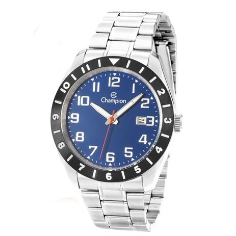 Relogio Masculino Champion Prata CA31435A Menor preço em Relogio Masculino Champion Prata CA31435A