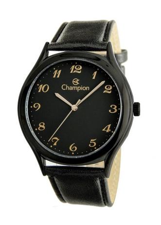 Relógio Masculino Champion Preto - CN20024N Menor preço em Relógio Masculino Champion Preto - CN20024N