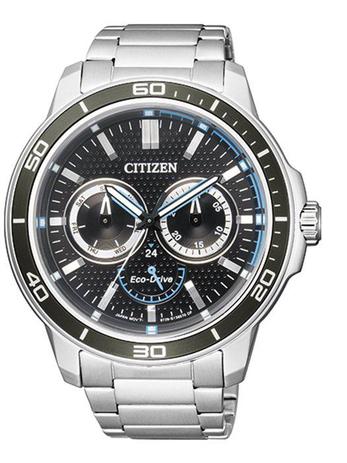 Relógio Masculino Citizen Eco-Drive TZ30857T 46mm Aço Inoxidável Prata Menor preço em Relógio Masculino Citizen Eco-Drive TZ30857T 46mm Aço Inoxidável Prata