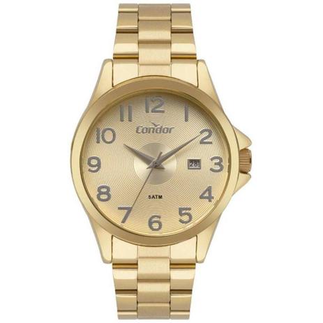 Relógio Masculino Condor Analógico CO2115KTT/4D - Dourado Menor preço em Relógio Masculino Condor Analógico CO2115KTT/4D - Dourado