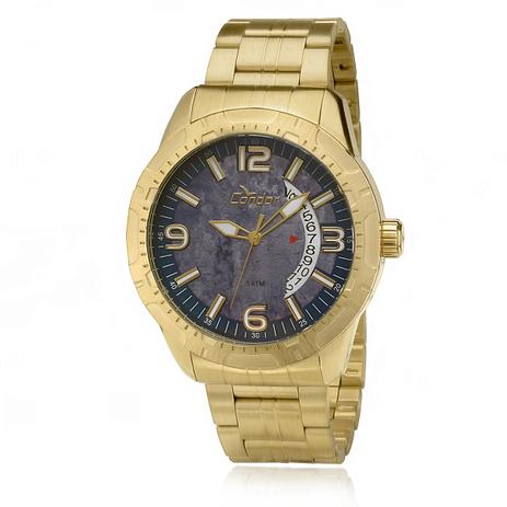 Relógio Masculino Condor Analógico CO2415AT/4C Dourado Menor preço em Relógio Masculino Condor Analógico CO2415AT/4C Dourado