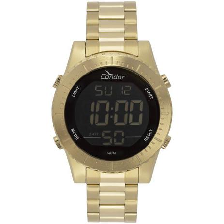 Relógio Masculino Condor Digital Dourado Cobj3463aa/4d Menor preço em Relógio Masculino Condor Digital Dourado Cobj3463aa/4d