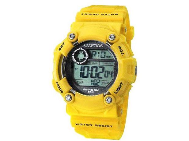 Relógio Masculino Cosmos Digital Esportivo - OS 41388 Y Amarelo