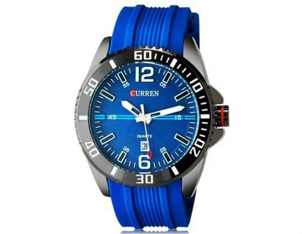 Menor preço em Relógio Masculino Curren Analógico Casual Azul 8178