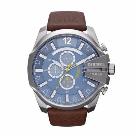 Relógio Masculino Diesel Analógico DZ4281/OAN Aço com fundo azul Menor preço em Relógio Masculino Diesel Analógico DZ4281/OAN Aço com fundo azul