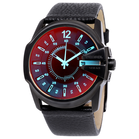 Relógio Masculino Diesel DZ1657/0PN 45mm Couro Preto Menor preço em Relógio Masculino Diesel DZ1657/0PN 45mm Couro Preto