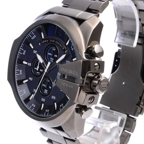 Relógio Masculino Diesel DZ4329 Grafite Azul 51mm de Diâmetro Menor preço em Relógio Masculino Diesel DZ4329 Grafite Azul 51mm de Diâmetro