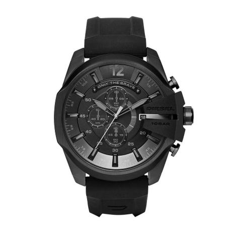 Relógio Masculino Diesel Dz4378/0pn 51mm Silicone Preto Menor preço em Relógio Masculino Diesel Dz4378/0pn 51mm Silicone Preto