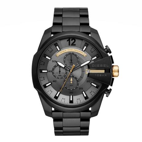 Relógio Masculino Diesel DZ4479/1PI 50mm Aço Preto Menor preço em Relógio Masculino Diesel DZ4479/1PI 50mm Aço Preto