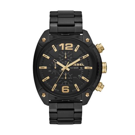 Relógio Masculino Diesel DZ4504/1PN 49mm Aço Preto Menor preço em Relógio Masculino Diesel DZ4504/1PN 49mm Aço Preto