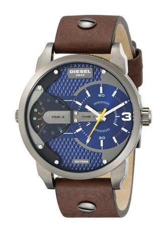 Relógio Masculino Diesel DZ7339/0AN 52mm Couro Menor preço em Relógio Masculino Diesel DZ7339/0AN 52mm Couro