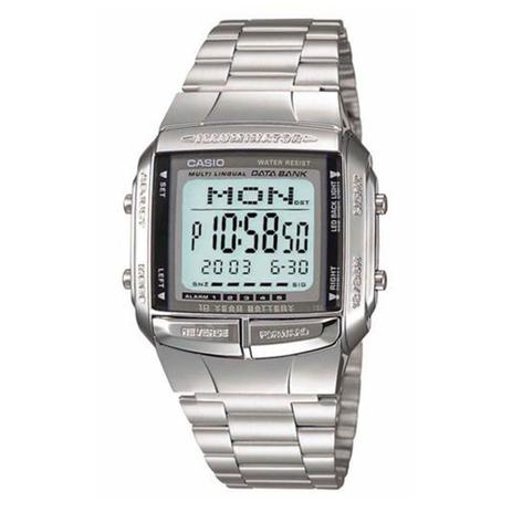 Relógio Masculino Digital Casio DB3601ADF - Prateado - Casio Menor preço em Relógio Masculino Digital Casio DB3601ADF - Prateado - Casio