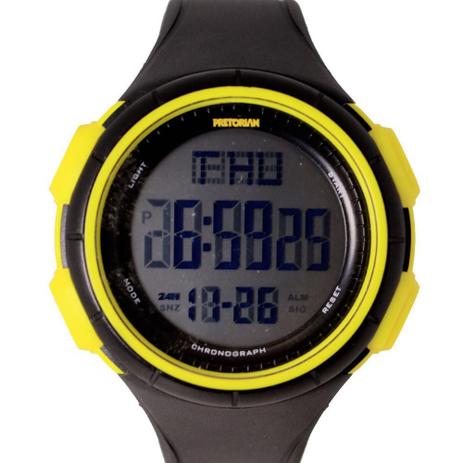 Relógio Masculino Digital Preto com Amarelo Pretorian - WPRT-12-2 - Relógio  Masculino - Magazine Luiza