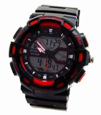 Relogio masculino espotivo anadigi atlantis g5553 Menor preço em Relogio masculino espotivo anadigi atlantis g5553