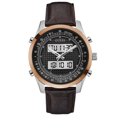 Relógio Masculino Guess Analógico digital 92620G0GTNC2 Aço misto Menor preço em Relógio Masculino Guess Analógico digital 92620G0GTNC2 Aço misto