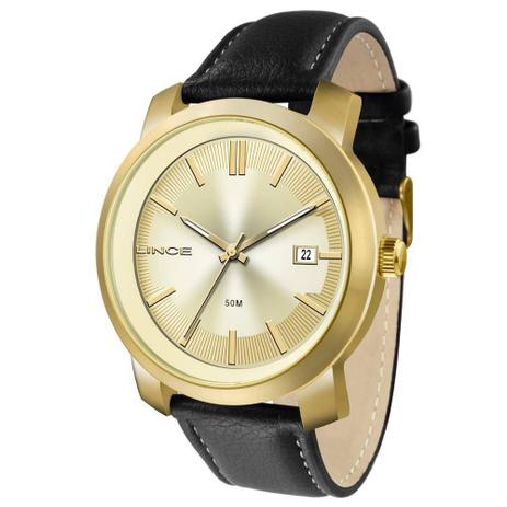 Relógio Masculino Lince Casual Mrc4464s C1px - Dourado Menor preço em Relógio Masculino Lince Casual Mrc4464s C1px - Dourado